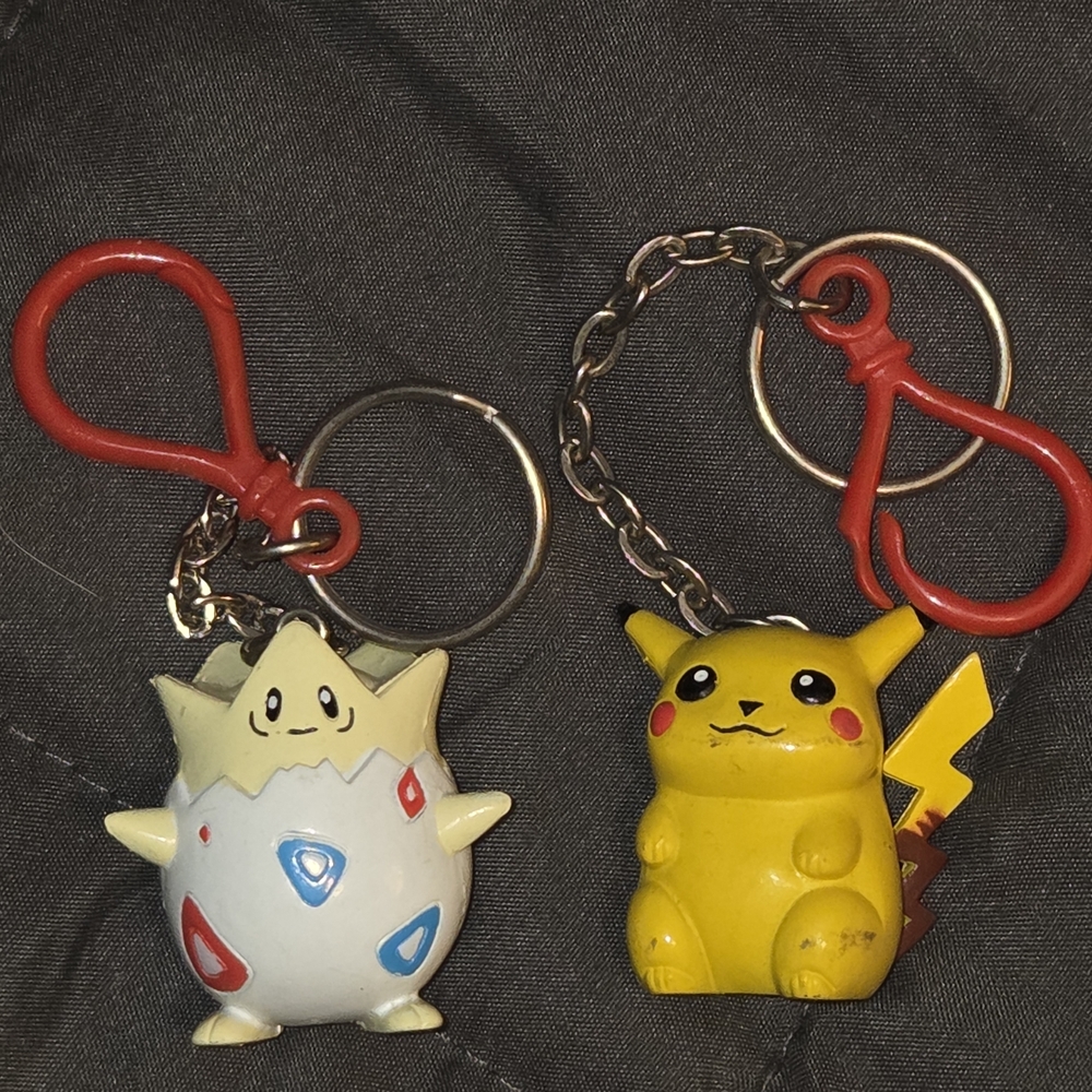 Vintage Pokemon Keychains